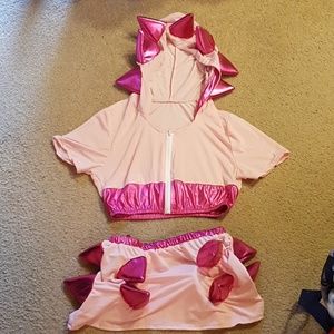 Rave dino costume